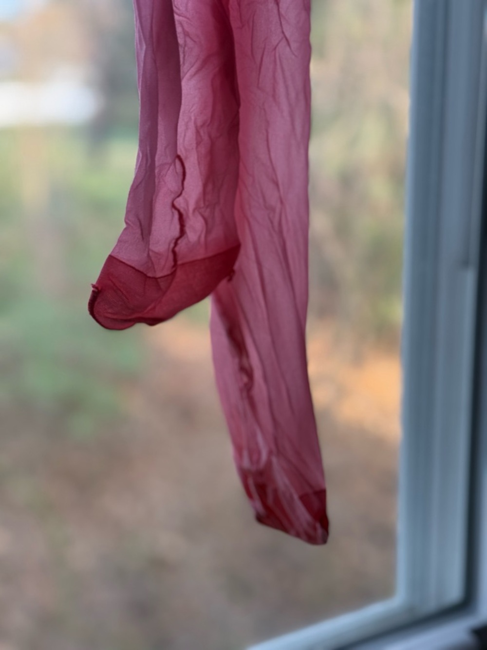 Pink Backseam Pantyhose 🌷